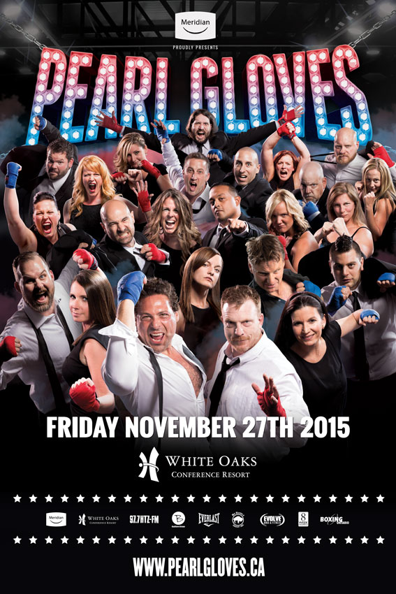 2015 Pearl Gloves Fight Poster